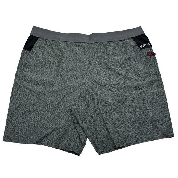 Spyder Active Quick-Dry Stretch Zippered Pockets Performance Shorts Men's SZ XXL - Picture 1 of 7